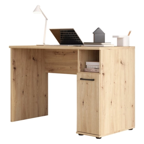 Biurko 110x50 cm z szafką NIKO Dąb Artisan